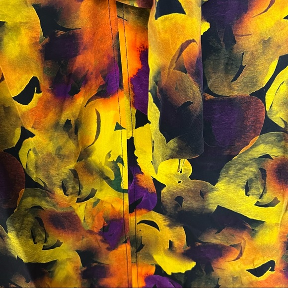 Ganni Floral Pattern Midi Dress - Picture 10 of 16